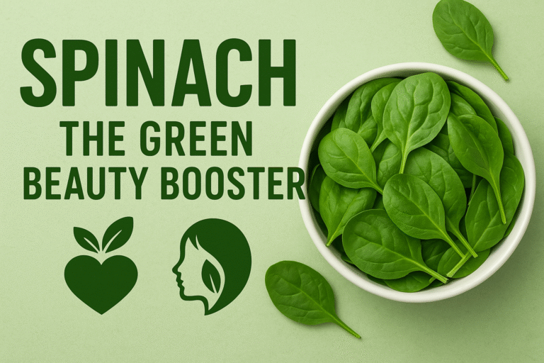 Spinach The Green Beauty Booster
