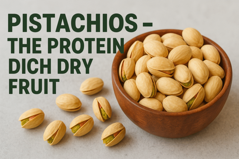 Pistachios – The Protein-Rich Dry Fruit
