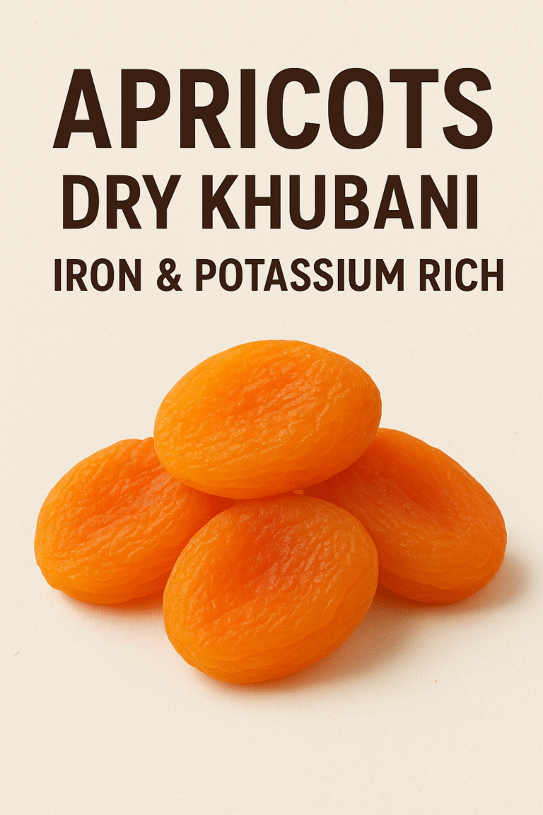 Apricots (Dry Khubani) – Iron & Potassium Rich