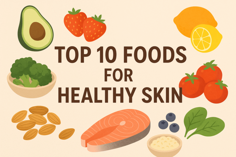 Top 10 Foods for Healthy Skin