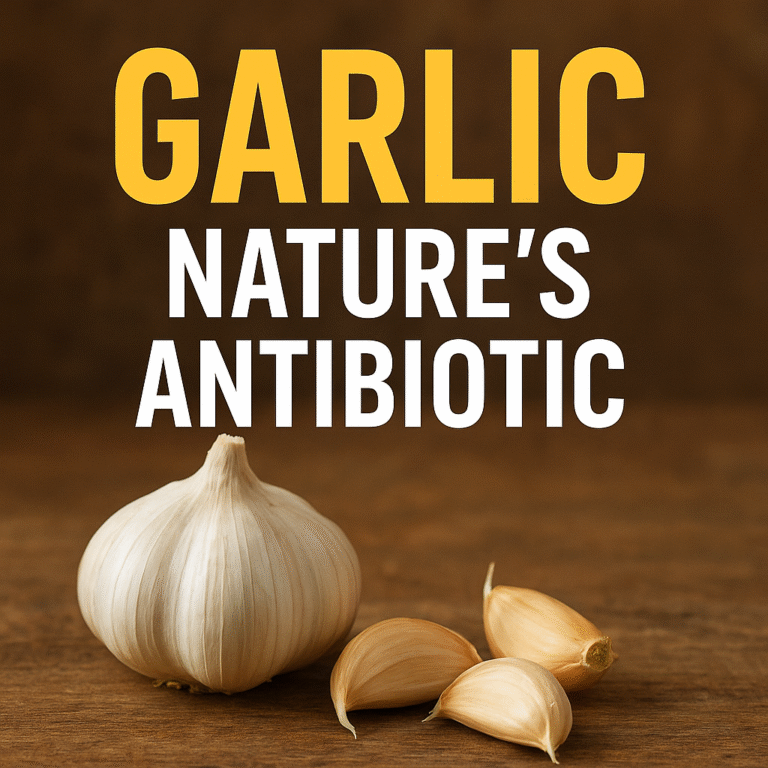 Garlic – Nature’s Antibiotic