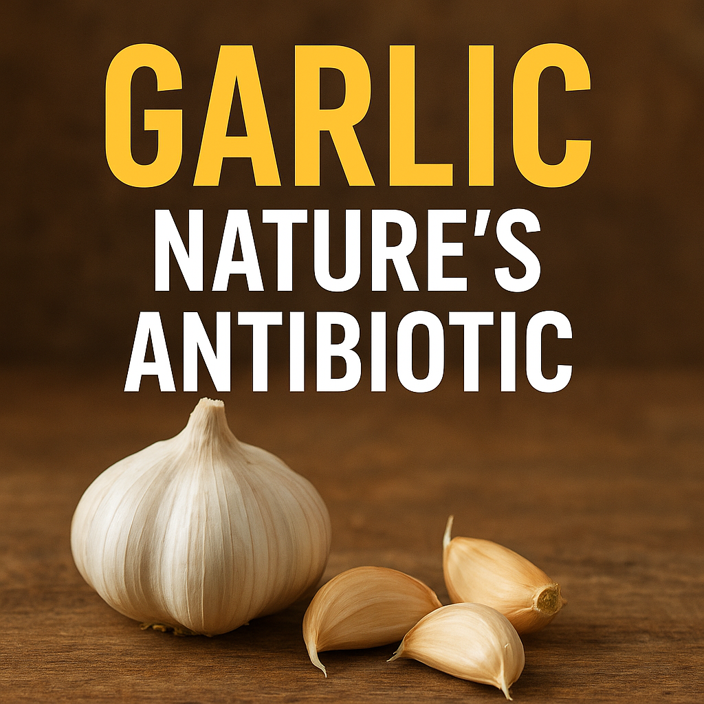 Garlic – Nature’s Antibiotic