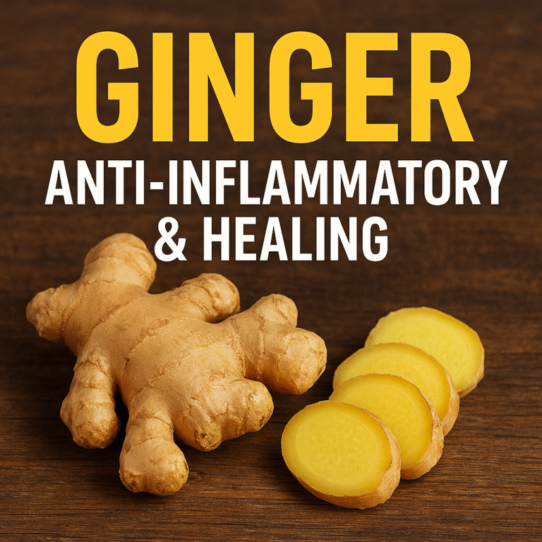 Ginger – Anti-Inflammatory & Healing