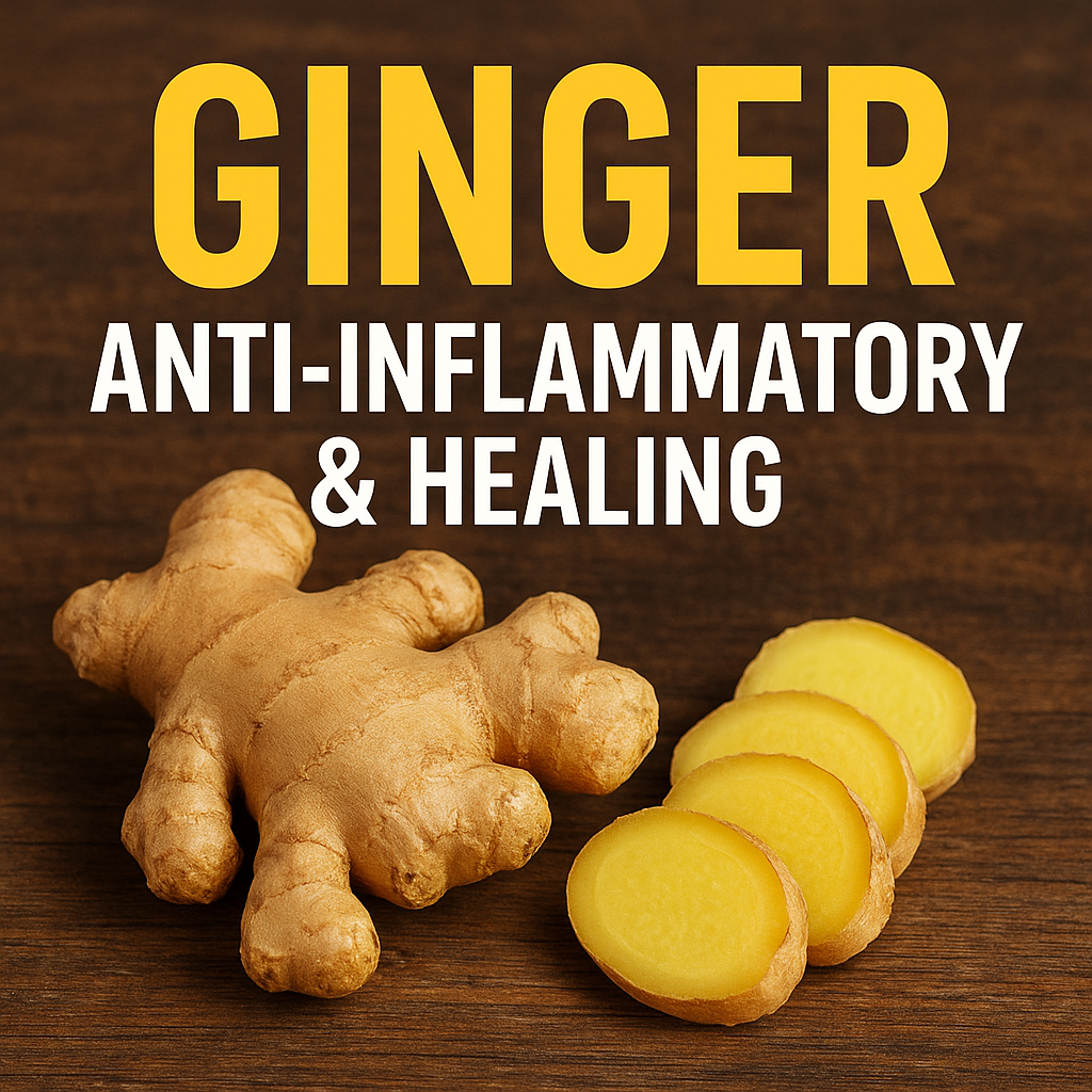 Ginger – Anti-Inflammatory & Healing