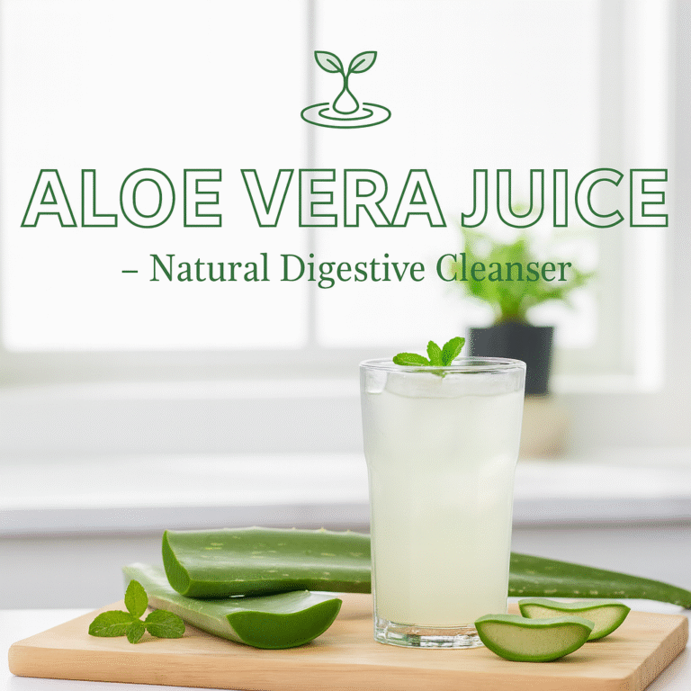 Aloe Vera Juice – Natural Digestive Cleanser