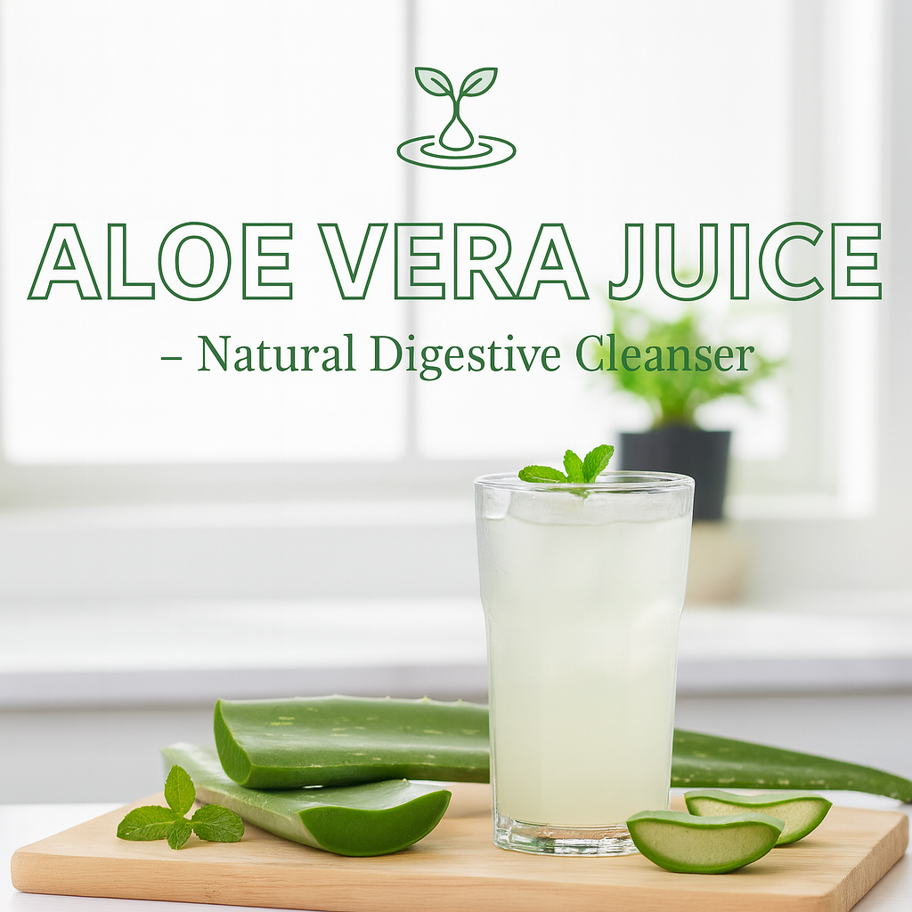 Aloe Vera Juice – Natural Digestive Cleanser