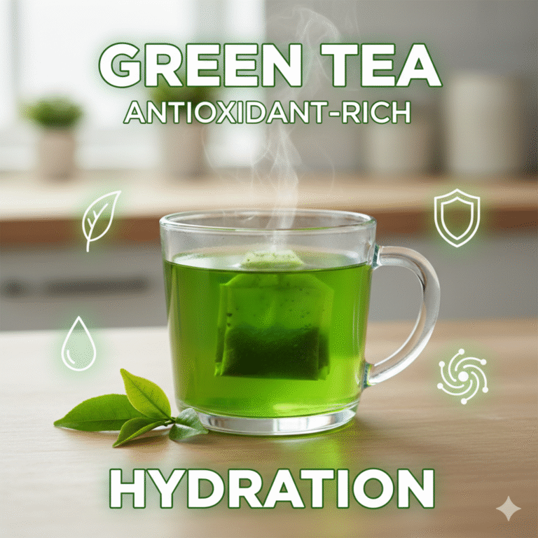 Green Tea – Antioxidant-Rich Hydration