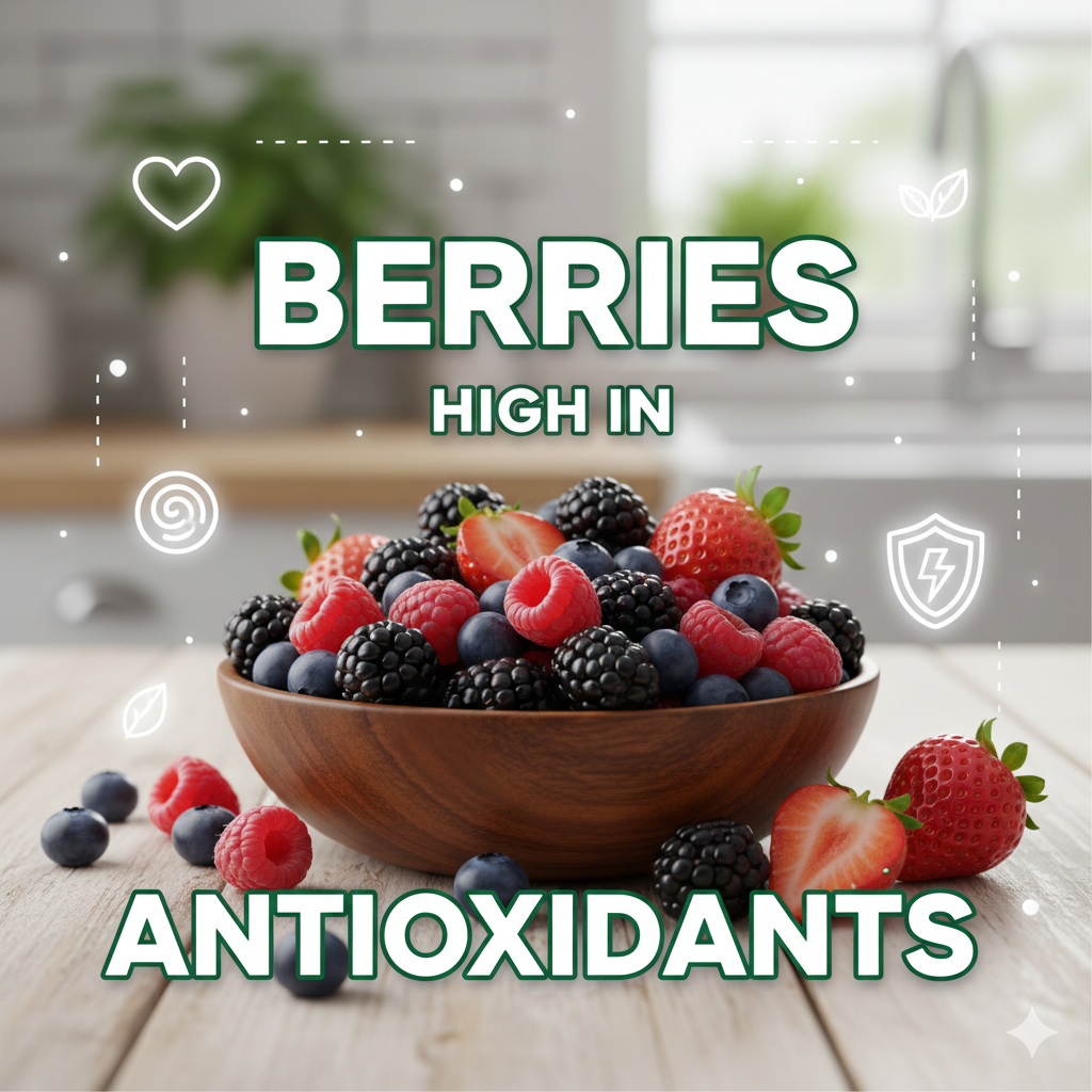  Berries – High in Antioxidants