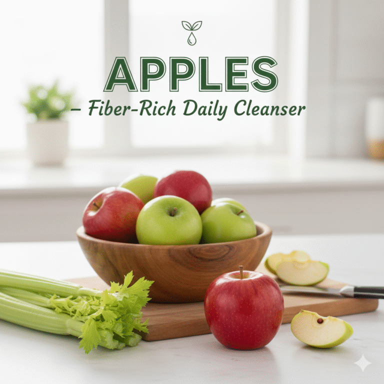 Apples – Fiber-Rich Daily Cleanser