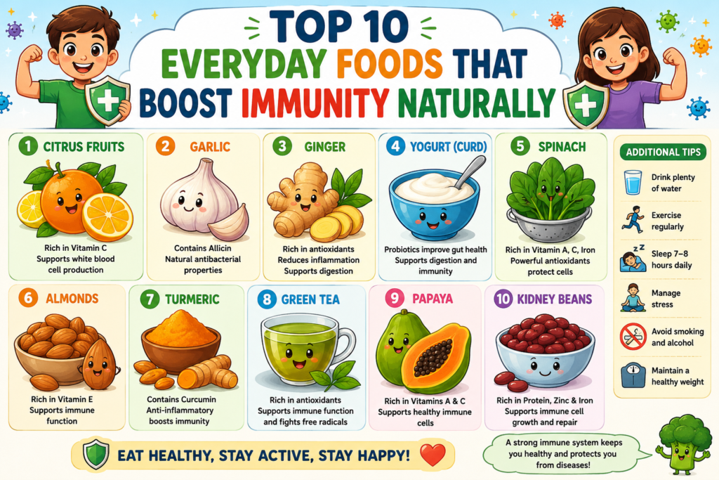 TOP TEN EVERY DAY FRUTS